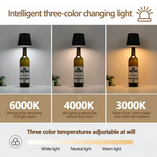 Wireless Bottle Lamp
