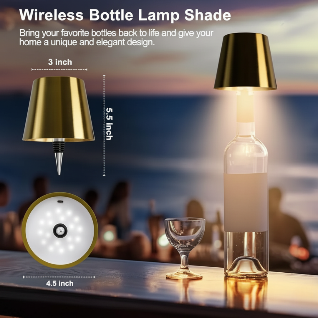 Wireless Bottle Lamp